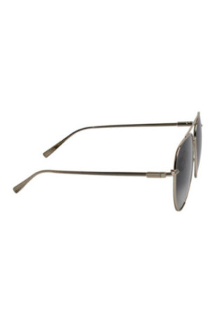 Lunettes de soleil pilote Homme Argent