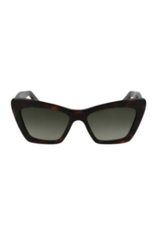 Lunettes de soleil forme œil de chat Femme Écaille 55 mm