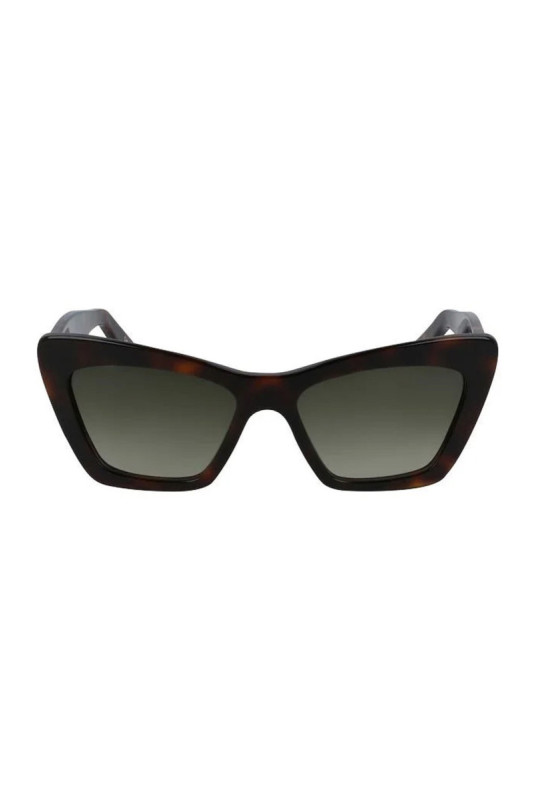 Lunettes de soleil forme œil de chat Femme Écaille 55 mm