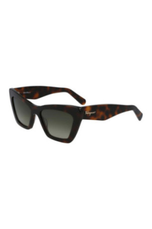 Lunettes de soleil forme œil de chat Femme Écaille 55 mm