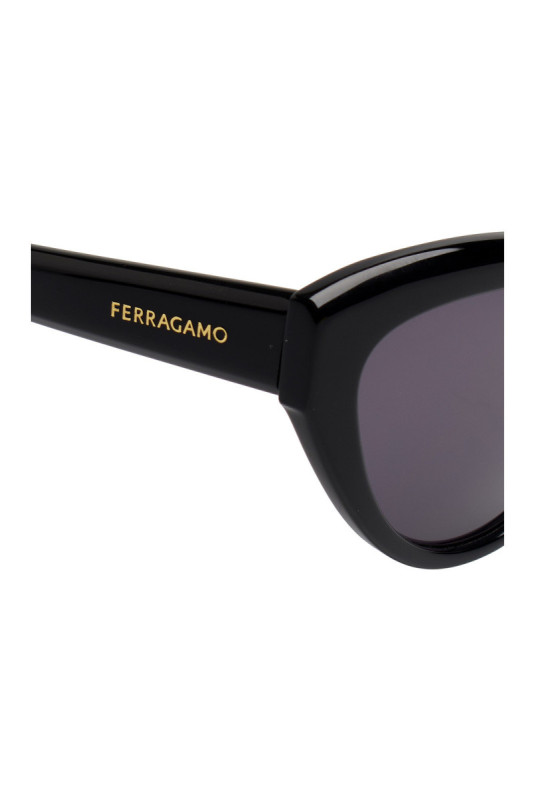 Lunettes de soleil œil de chat Femme Noir 55 mm