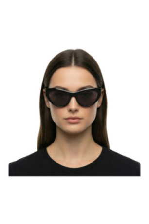Lunettes de soleil œil de chat Femme Noir 55 mm