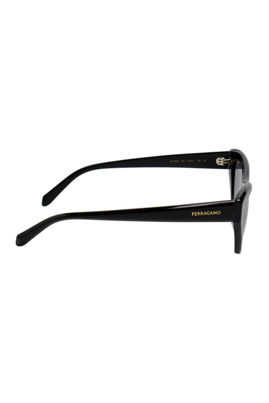Lunettes de soleil œil de chat Femme Noir 55 mm