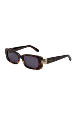 Lunettes de soleil rectangulaires femme Havane 52 mm