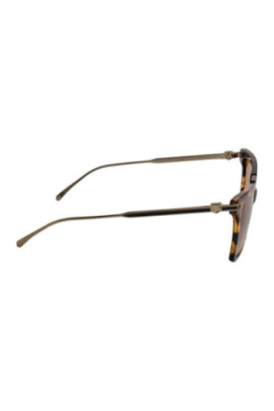 Lunettes de soleil carrées Femme Écaille 56 mm