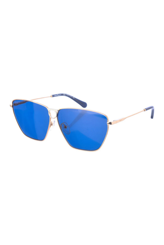 Lunettes de soleil géométriques SF240S Doré 63-10-140