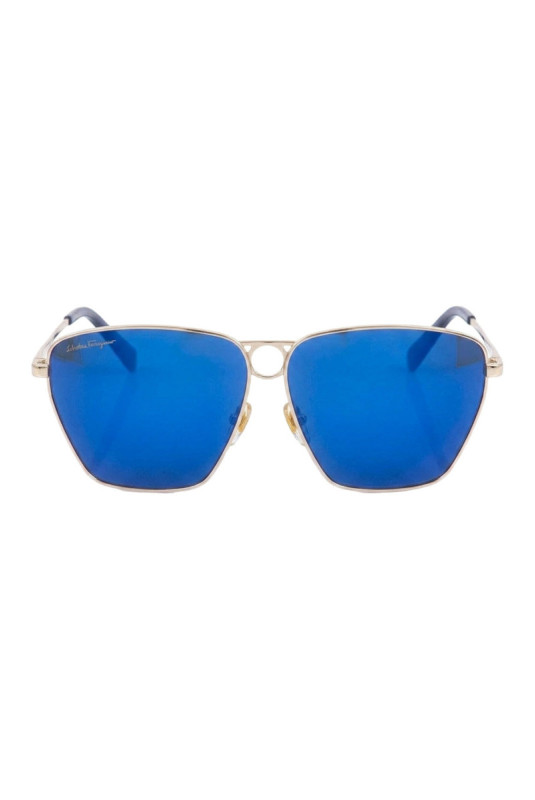 Lunettes de soleil géométriques SF240S Doré 63-10-140