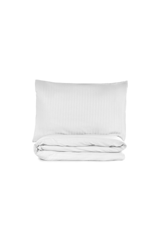 Ensemble housse de couette en satin - 240x220cm