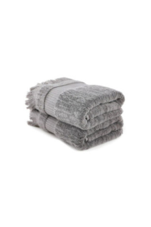 Ensemble de serviettes pour les mains (2 pièces) - Gris foncé