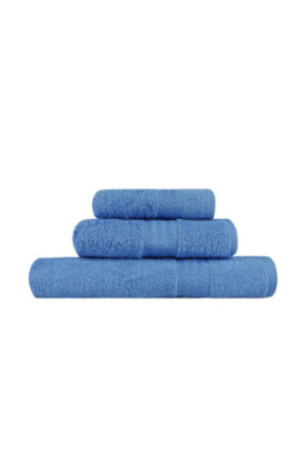 Ensemble de serviettes (3 pièces) - Bleu