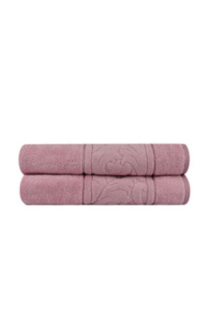 Ensemble de serviettes de bain (2 pièces) - Rose