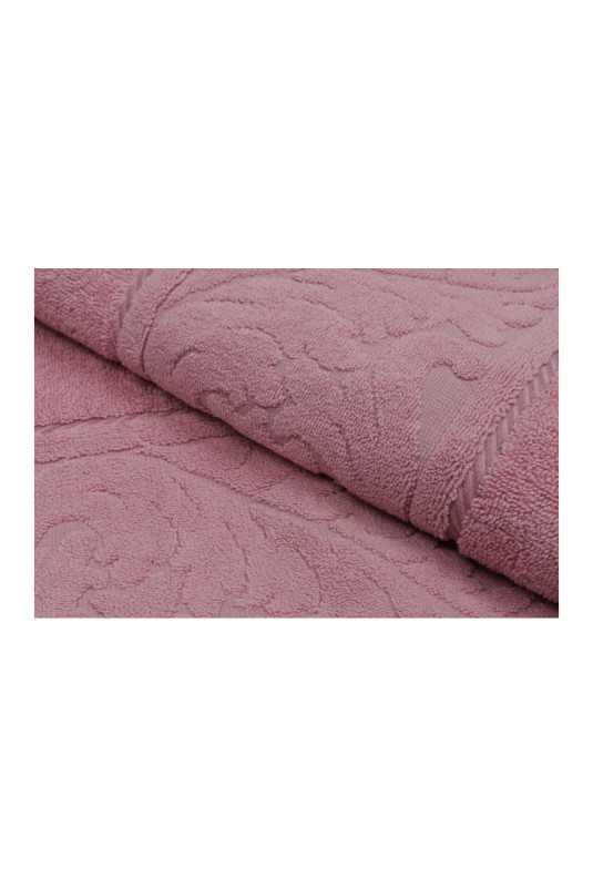 Ensemble de serviettes de bain (2 pièces) - Rose