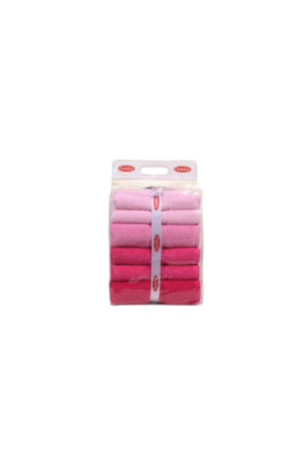 Ensemble de serviettes de bain (4 pièces) - Rose clair. rose poudré. fuchsia