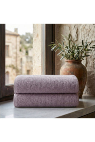 Ensemble de serviettes de bain (2 pièces) - Gris