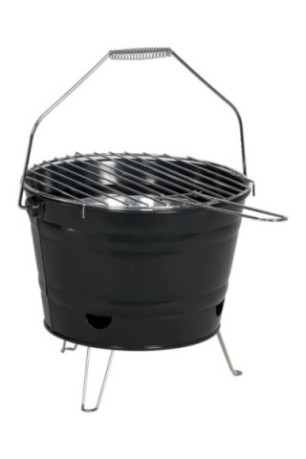 Barbecue à charbon portable Noir ø27 cm