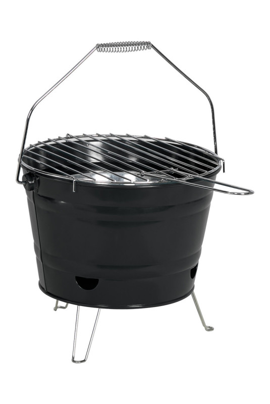 Barbecue à charbon portable Noir ø27 cm