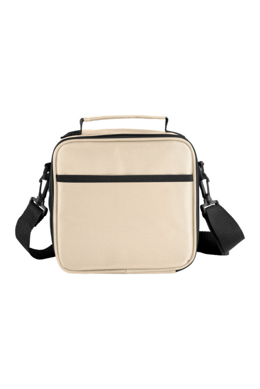 Set sacoche lunch box Beige et noir 4.8 L