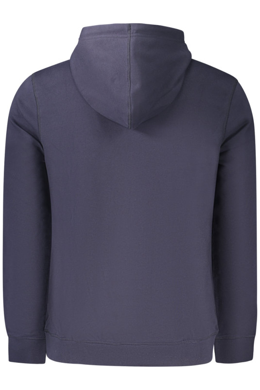 SWEAT-SHIRT ZIPPÉ BLEU BOSS POUR HOMMES BOSS