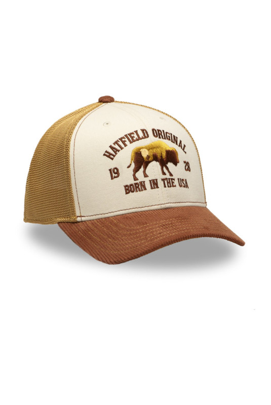 Casquette trucker Bison 55,5-60 cm Hatfield
