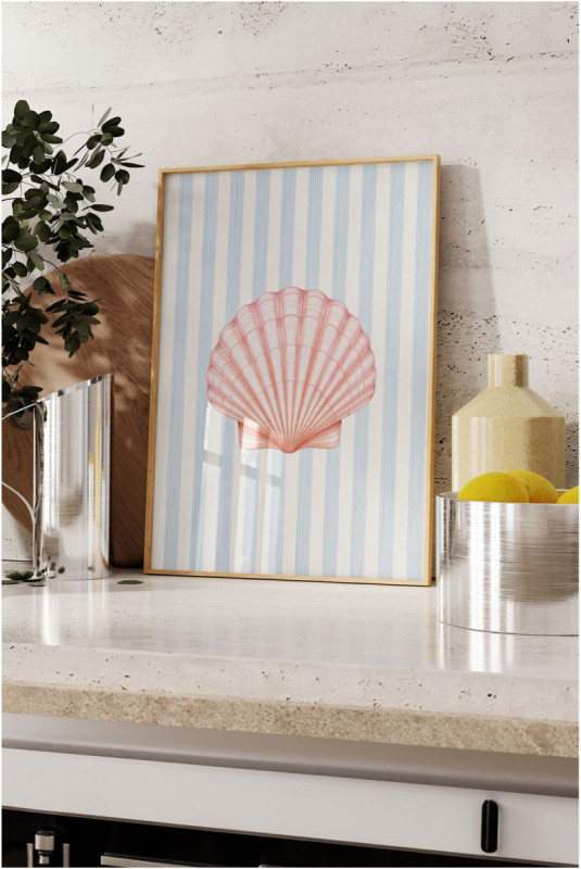 Tableau encadré décoratif - Multicolore