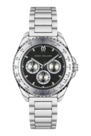 Montre Quartz Homme - Silver/Silver/Black sunray