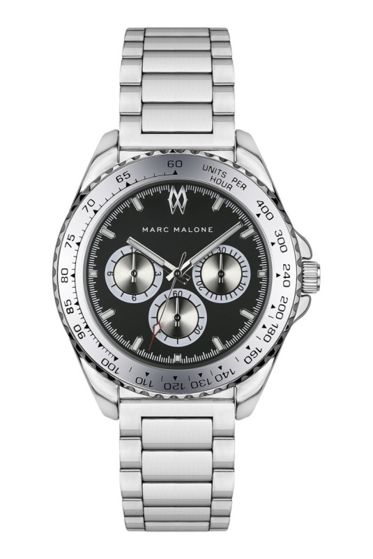 Montre Quartz Homme - Silver/Silver/Black sunray