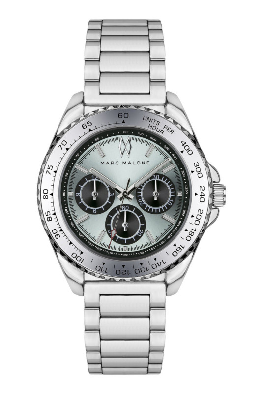 Montre Quartz Homme - Silver/Silver/Light blue sunray
