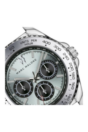 Montre Quartz Homme - Silver/Silver/Light blue sunray