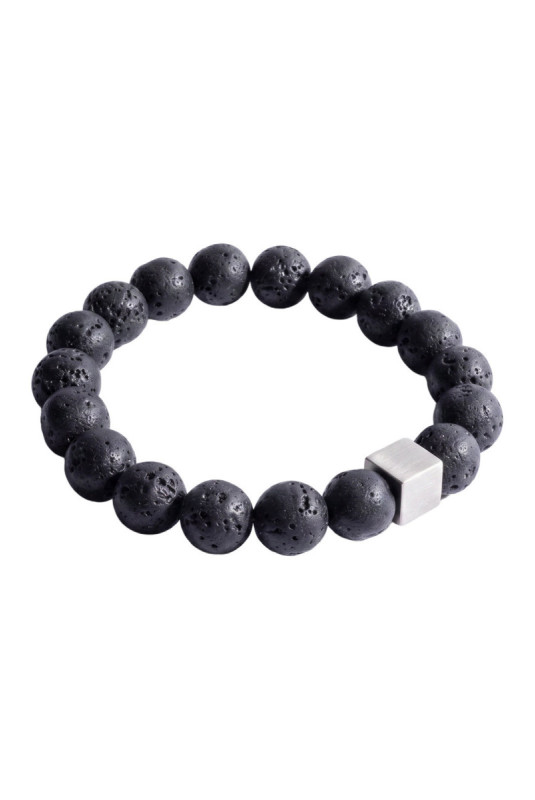 Bracelet - Black/ silver