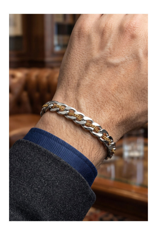 Bracelet - Silver/ gold