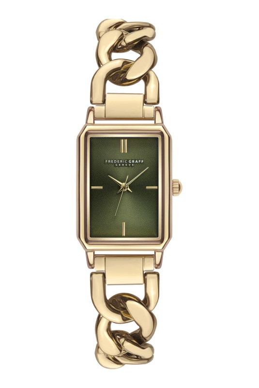Montre Quartz - Femme - Gold/Gold/Green