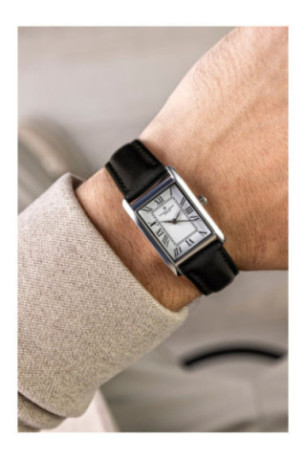 Montre Quartz - Homme - Silver/Black/White