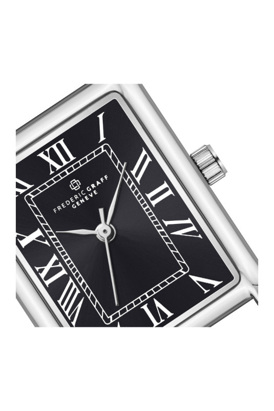 Montre Quartz - Homme - Silver/Croco dark blue/Black