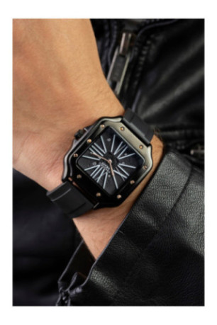 Montre Quartz - Homme - Black/Black/Black