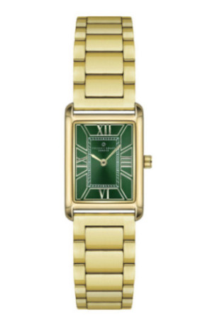 Montre Quartz - Femme - Gold/Gold/Green sunray