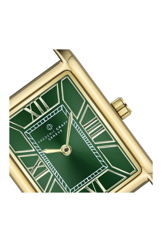 Montre Quartz - Femme - Gold/Gold/Green sunray