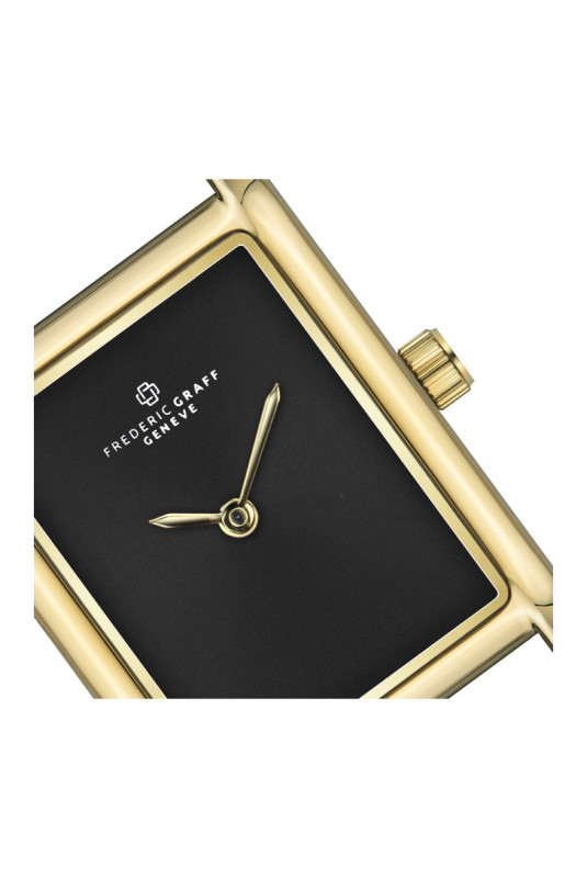 Montre Quartz - Femme - Gold/Croco black/Matt black