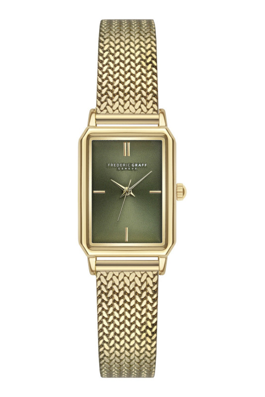 Montre Quartz - Femme - Gold/Gold/Green