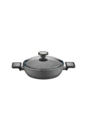 Ensemble de casseroles (7 pièces) - Noir