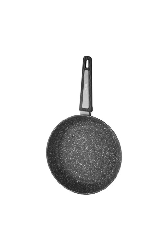 Ensemble de casseroles (7 pièces) - Noir