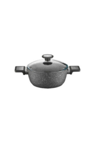 Ensemble de casseroles (7 pièces) - Noir