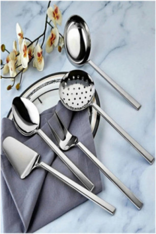 Service de table (5 pièces) - Gris