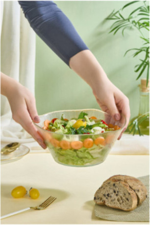 Saladier en verre - Transparent