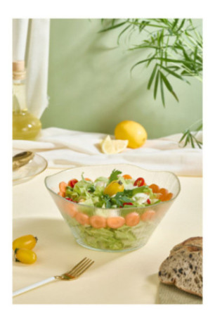 Saladier en verre - Transparent
