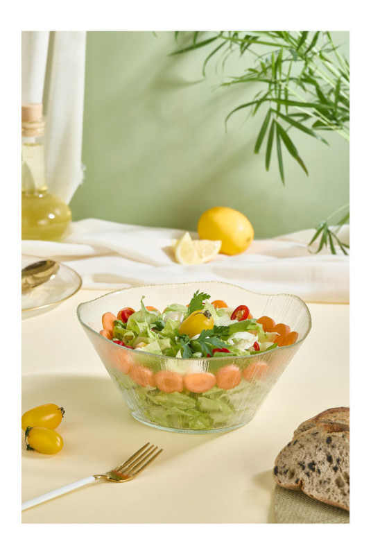 Saladier en verre - Transparent