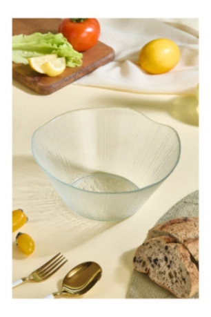 Saladier en verre - Transparent