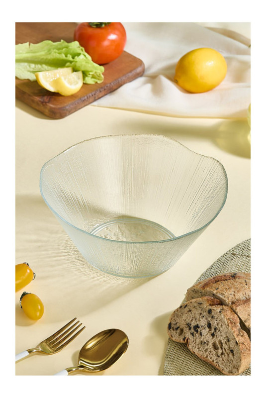 Saladier en verre - Transparent