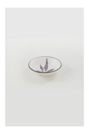 Ensemble d'assiettes (6 pièces) - Blanc Vert Violet Noir