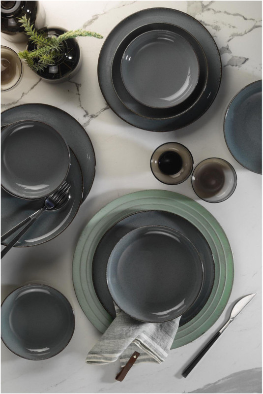 Service de table (12 pièces) - Bleu