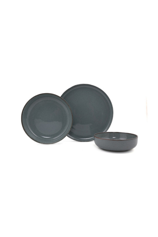 Service de table (12 pièces) - Bleu